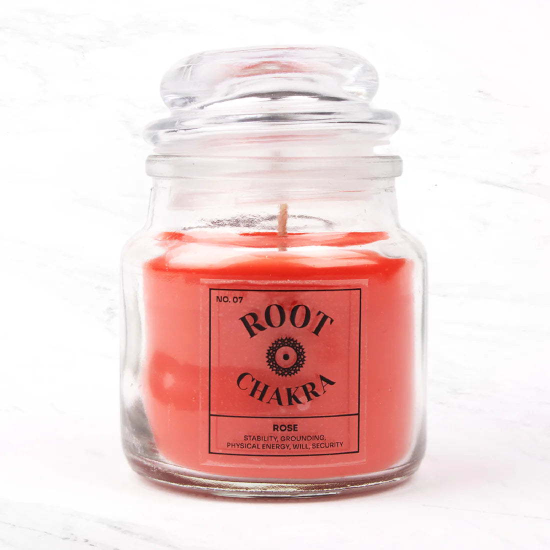 Root Chakra Candle-  Rose Scent