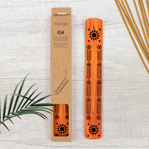 Incense Holder Orange Sun