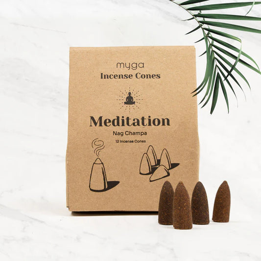 Incense Cones - Nag Champa Meditation